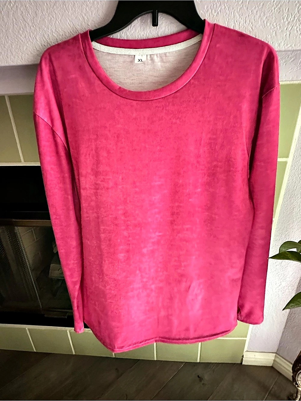 Long Sleeve Top in Pink Size 🩷 XL 🩷NWOT